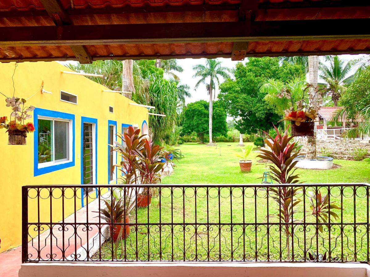 Hotel Green River Izamal Bagian luar foto
