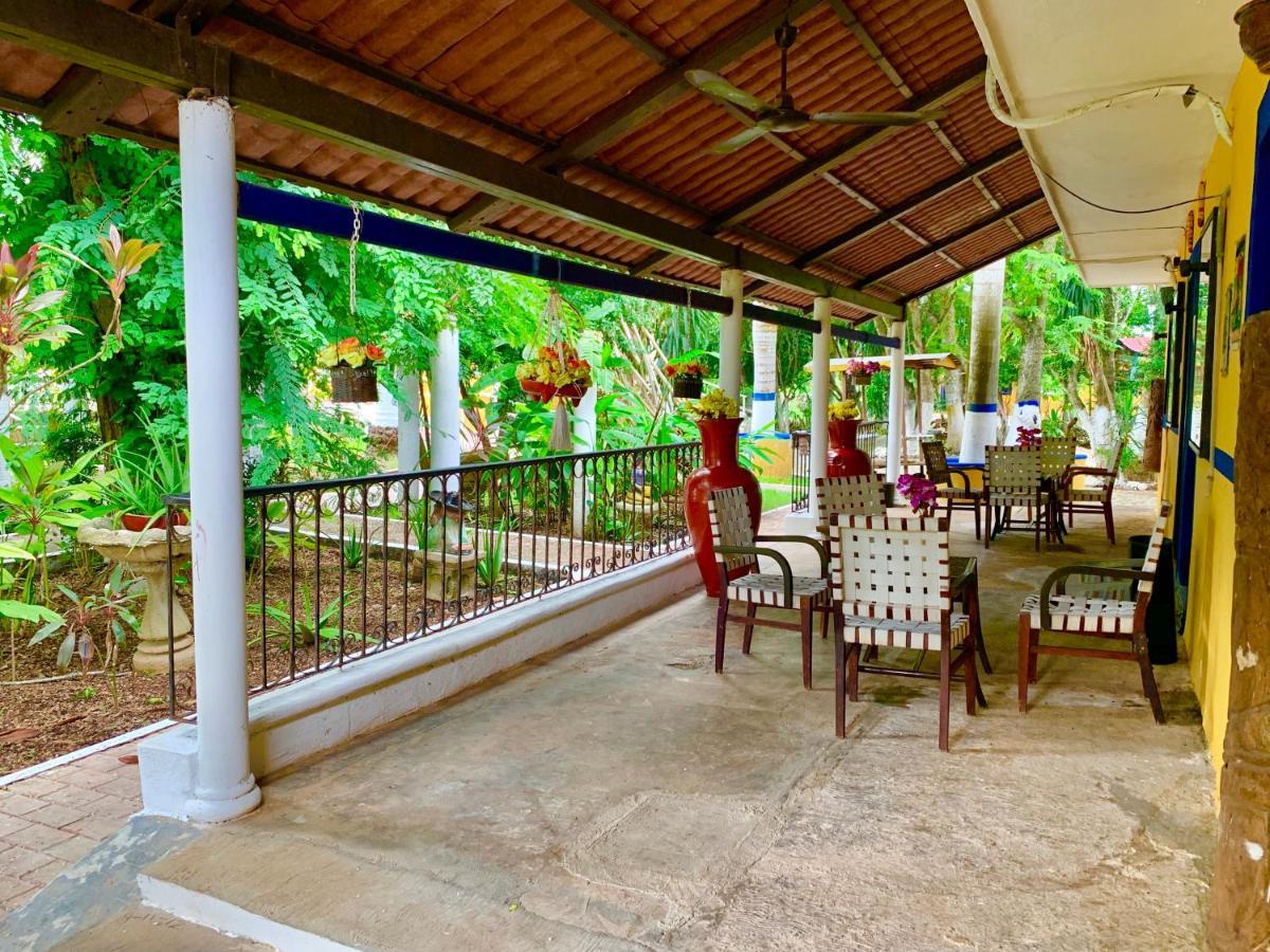 Hotel Green River Izamal Bagian luar foto