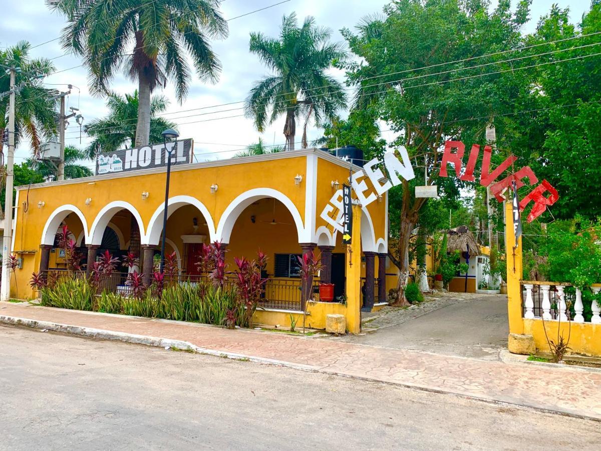 Hotel Green River Izamal Bagian luar foto