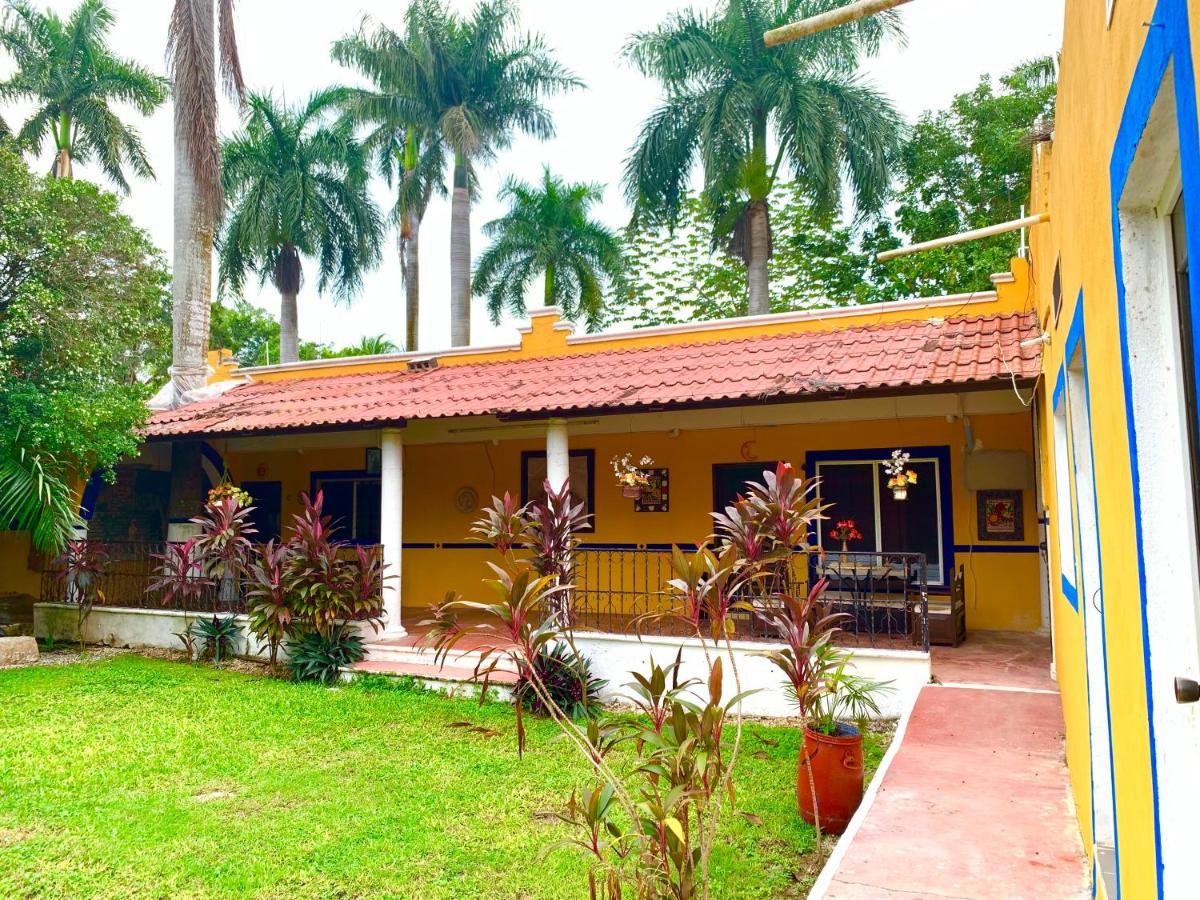 Hotel Green River Izamal Bagian luar foto