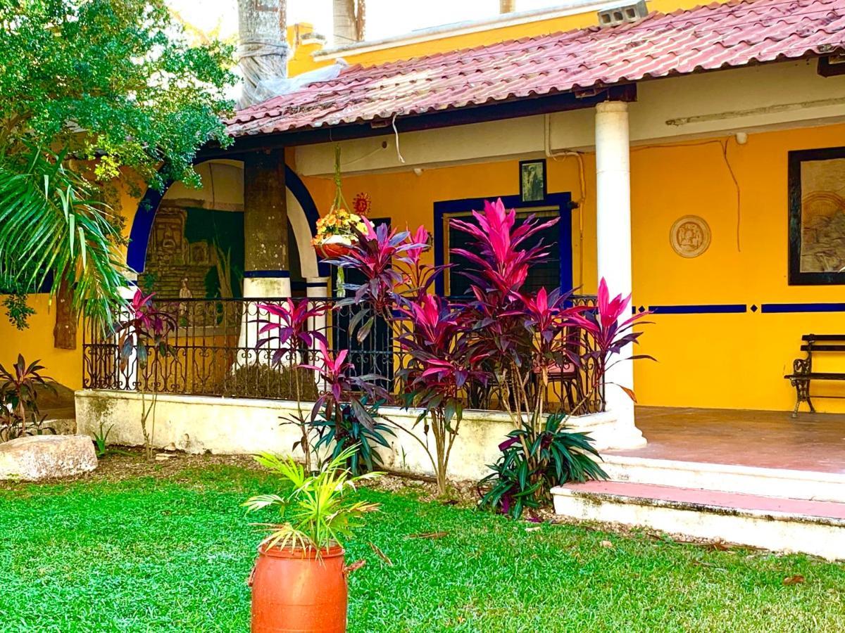 Hotel Green River Izamal Bagian luar foto
